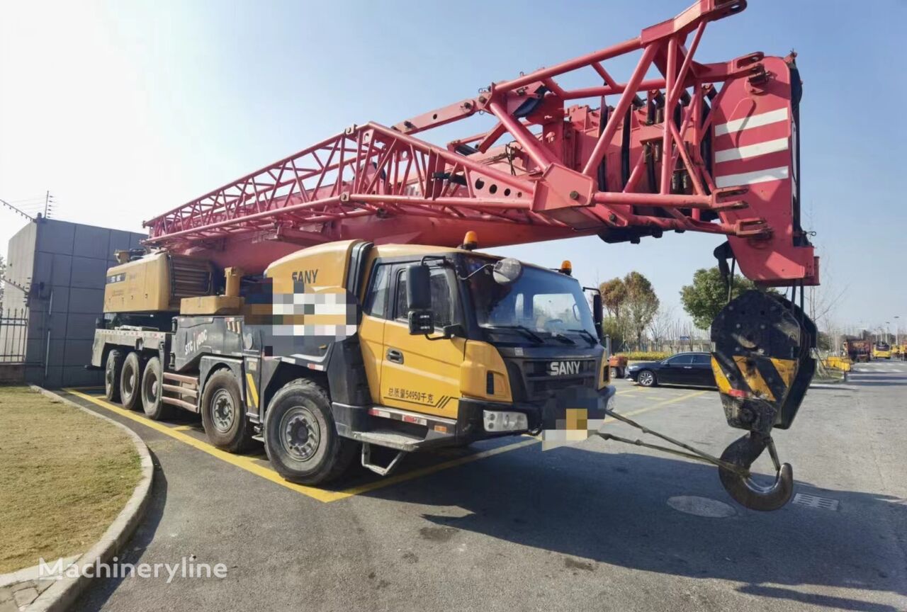 Sany 100 ton mobile truck crane for sale autodizalica