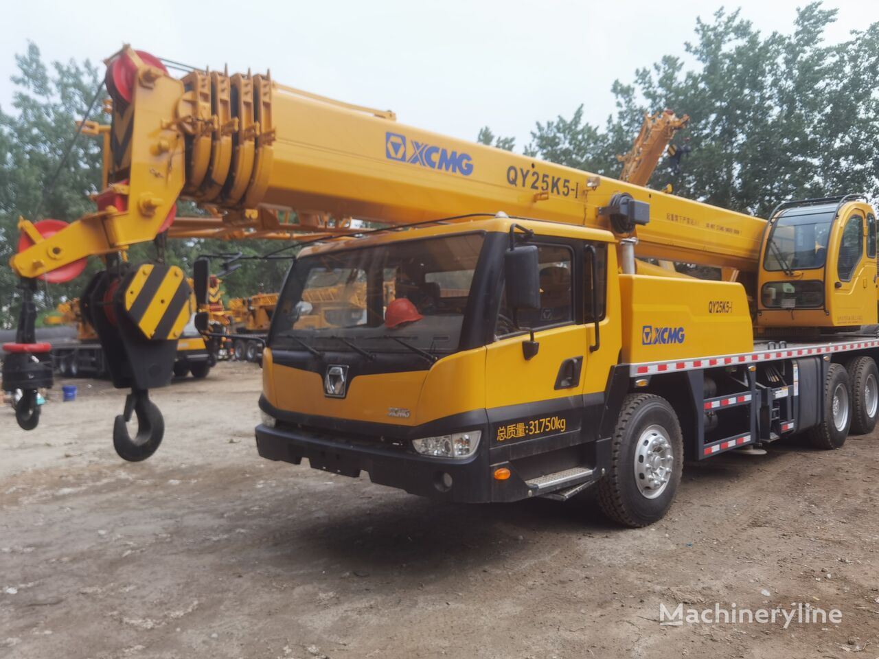 XCMG XCMG QY25K5-I 25 ton used hydraulic mounted truck crane autodizalica