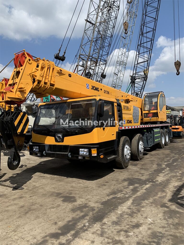 XCMG XCMG QY35K-1 used 35 ton hydraulic mobile truck crane  autodizalica