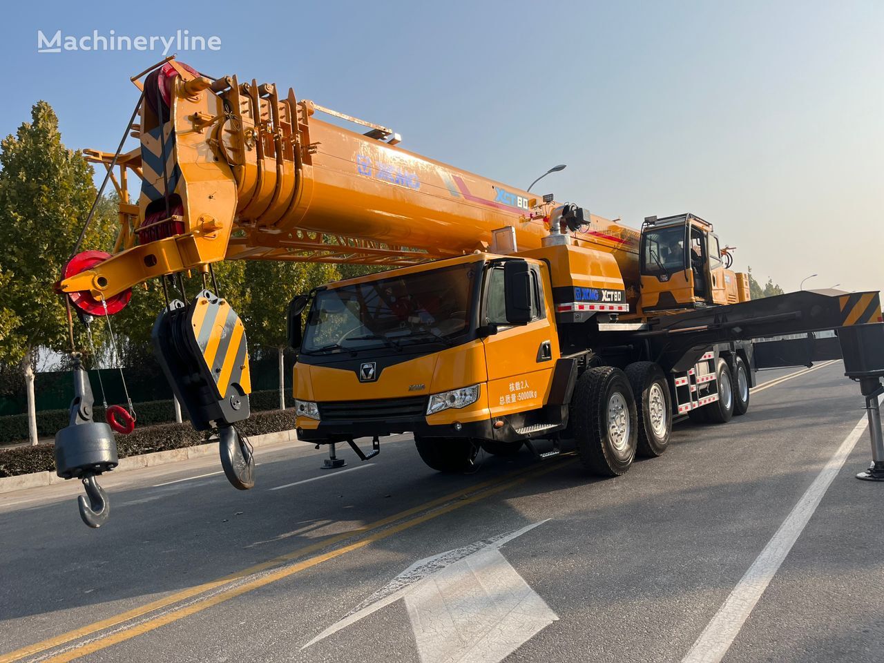 XCMG XCMG XCT80 80 ton used mobile truck crane on sale  autodizalica