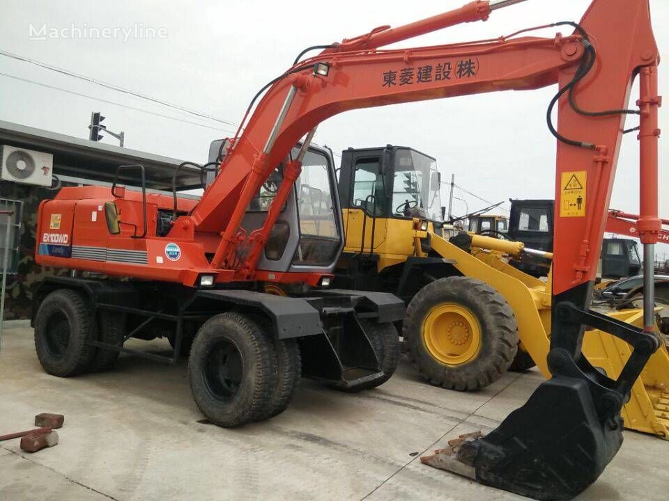 Hitachi EX100WD  bager točkaš