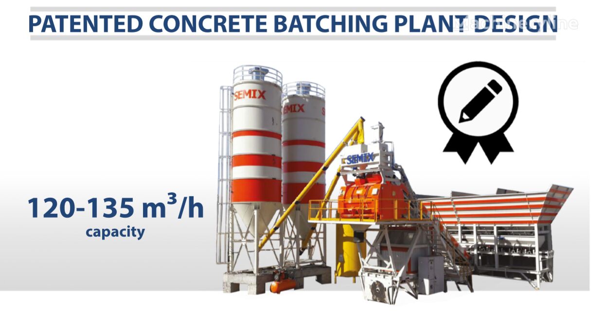 nova Semix Mobile 135Y Concrete Mixing Plant betonara