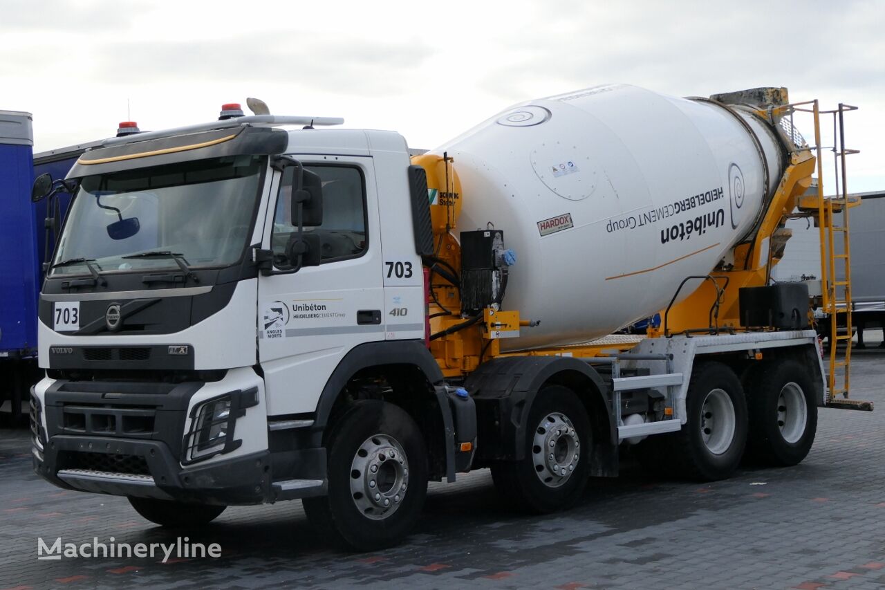 Stetter  na šasiji Volvo FMX 410 kamion s mješalicom za beton