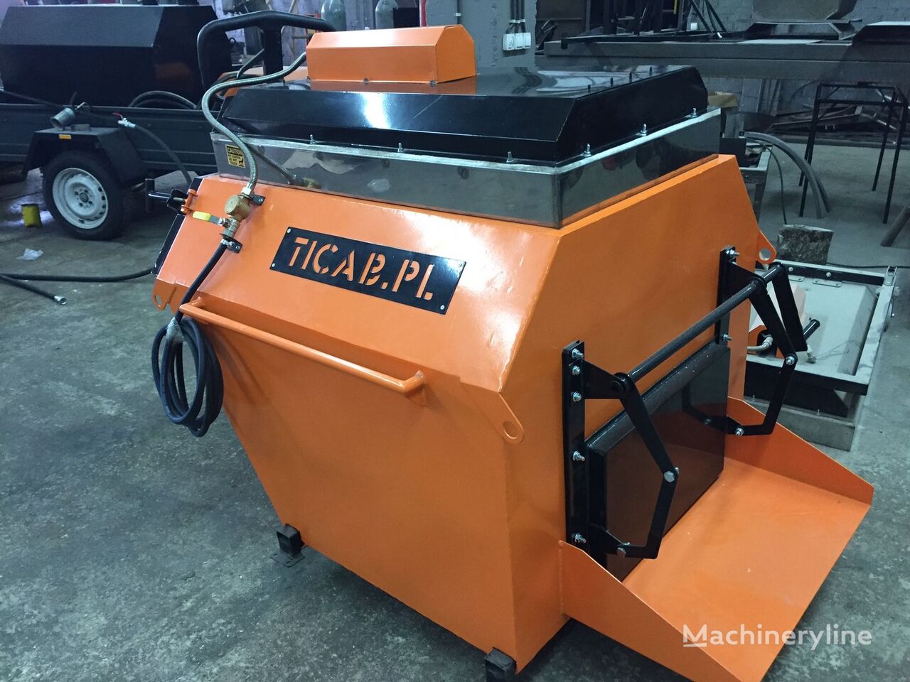 nova Ticab Asphalt Recycler RA-500 mašina za reciklažu asfalta