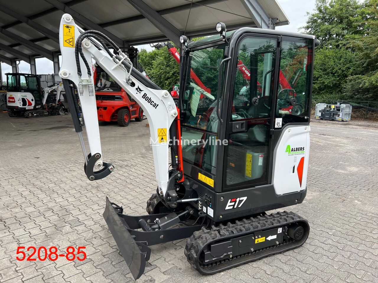 Bobcat E 17 V mini bager