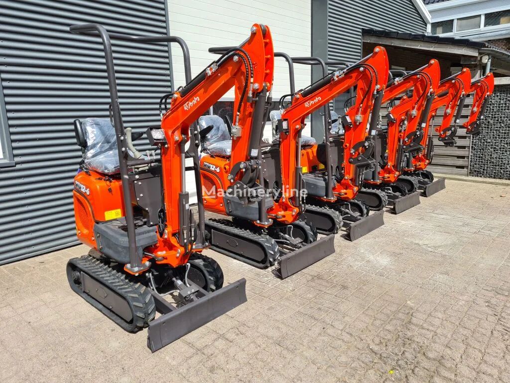 Kubota powered by. XN 12-8 mini bager