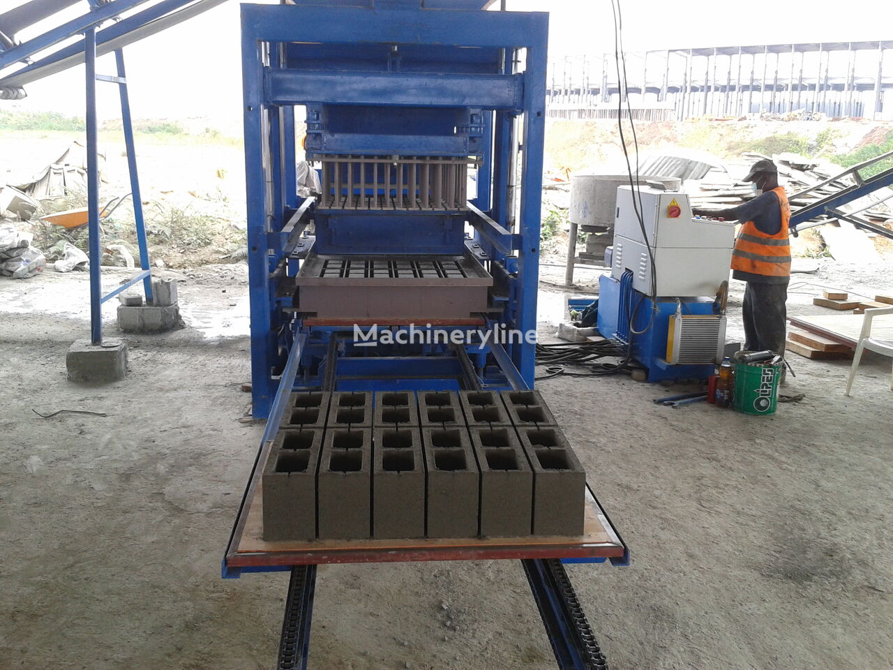 nova Conmach BlockKing-25MS Concrete Block Making Machine -10.000 units/shift oprema za proizvodnju betonskih blokova
