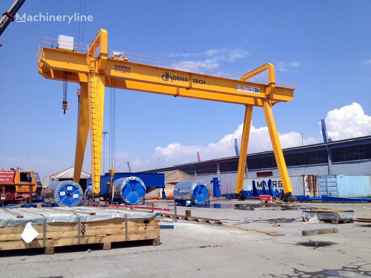 nova DEWINCH 50 TONS GANTRY CRANE BRAND NEW QUALITY DOUBLE BEAM GANTRY CRANE portalna dizalica