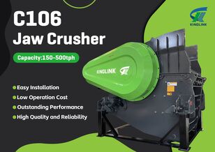 nova Kinglink NEW C106 MESTO type Hydraulic Jaw Crusher for hardstone čeljusna drobilica
